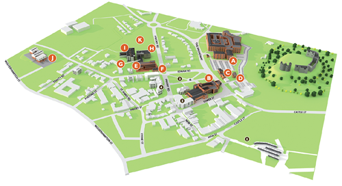 Dudley learning quarter map